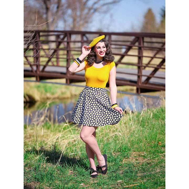 Sunny Side Up Skater Skirt