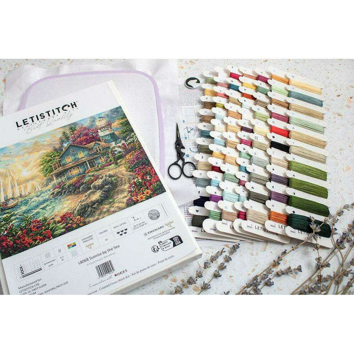 Sunrise by the Sea L8068 Counted Cross Stitch Kit