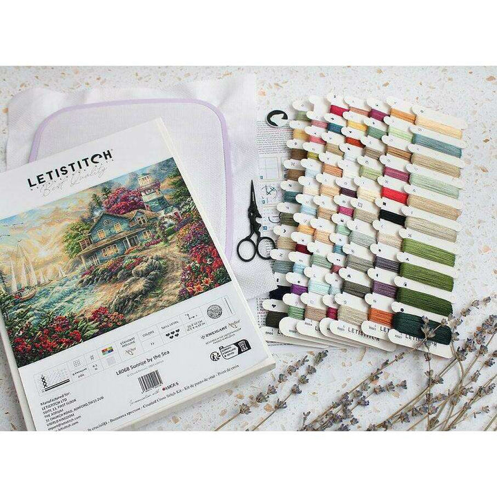 Sunrise by the Sea L8068 Counted Cross Stitch Kit