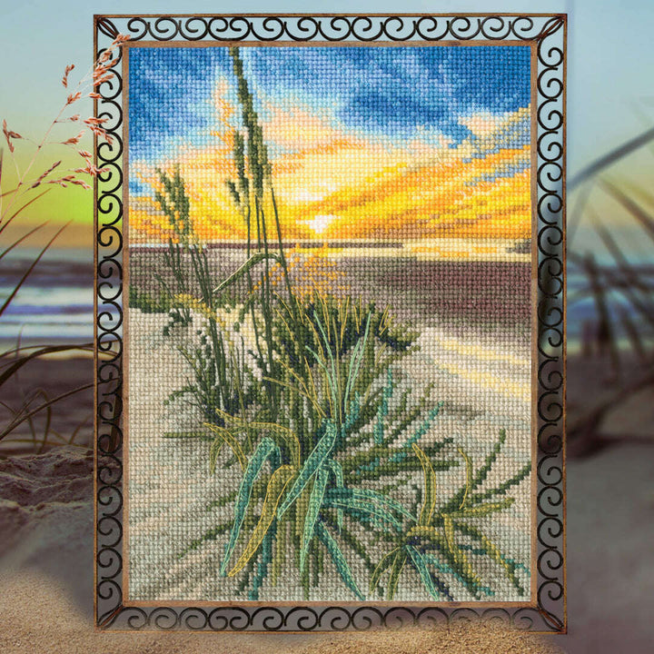 Sunset on the sea M1020 Counted Cross Stitch Kit