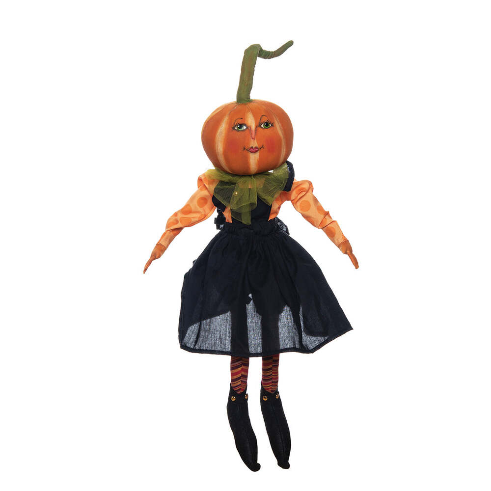 Susie Pumpkin Gathered Traditions Art Doll by Joe Spencer 