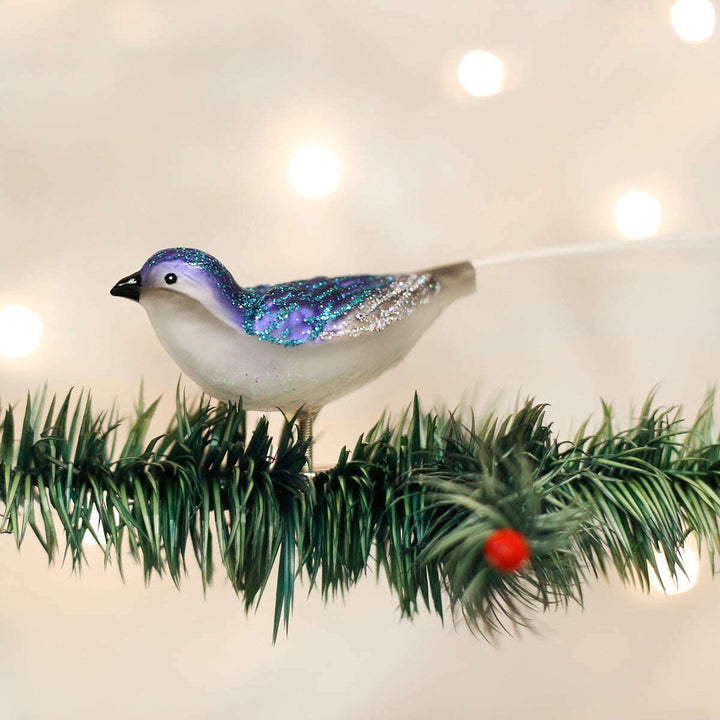 Old World Christmas Swallow Blown Glass Ornament