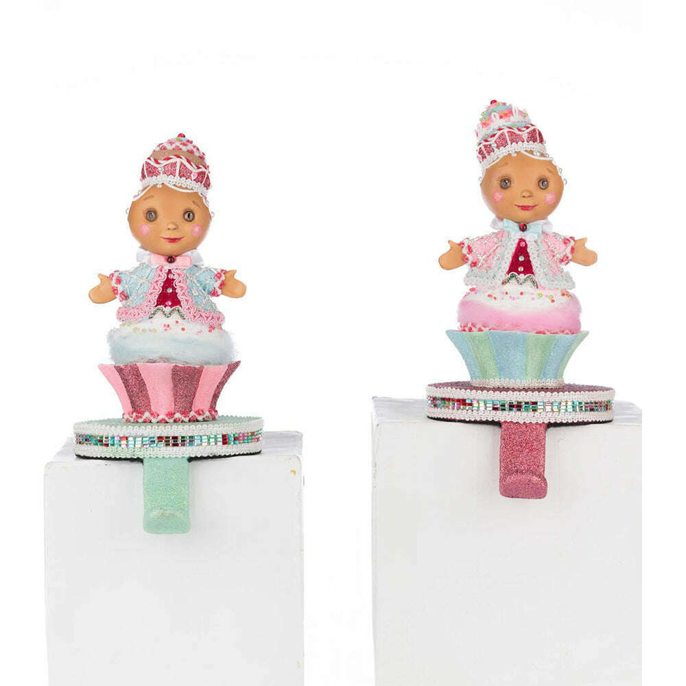 Sweet Delights Gingerbread Stocking Holder Assortment of 2 by Katherine's Collection image