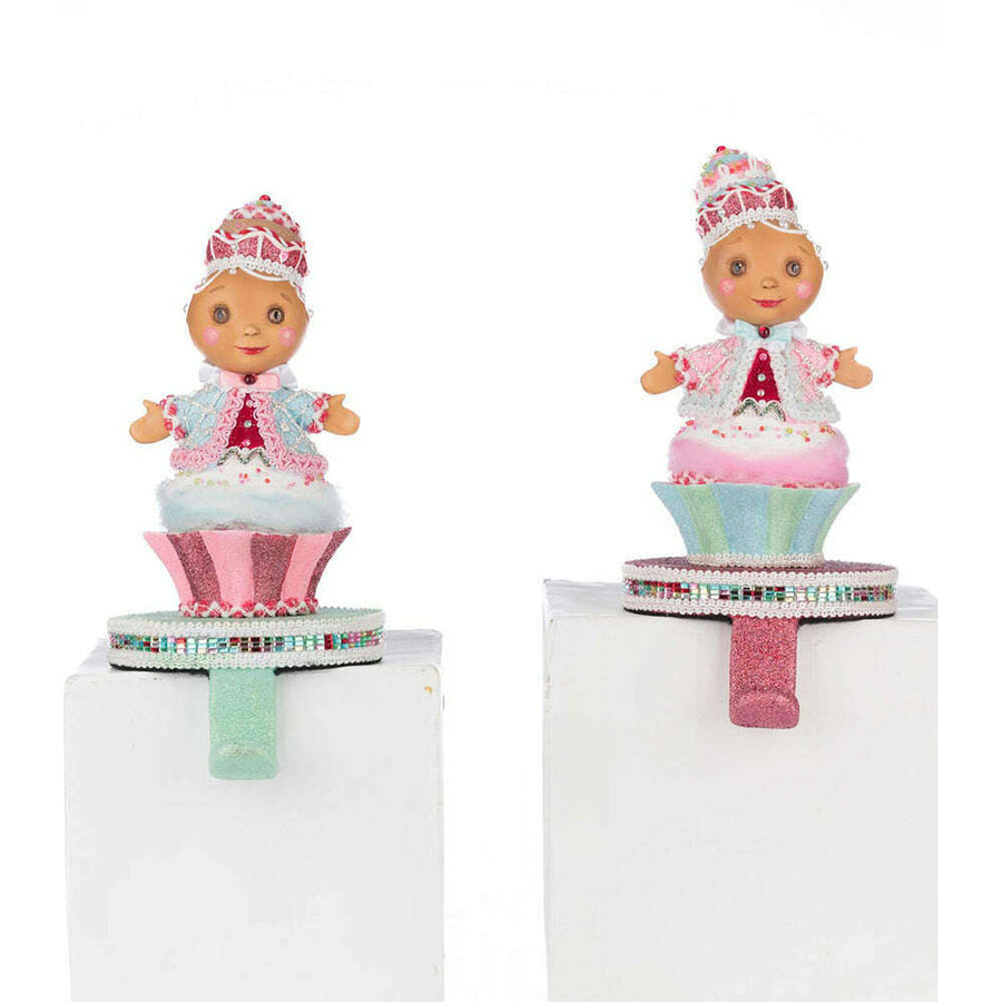 Sweet Delights Gingerbread Stocking Holder Assortment of 2 by Katherine's Collection image