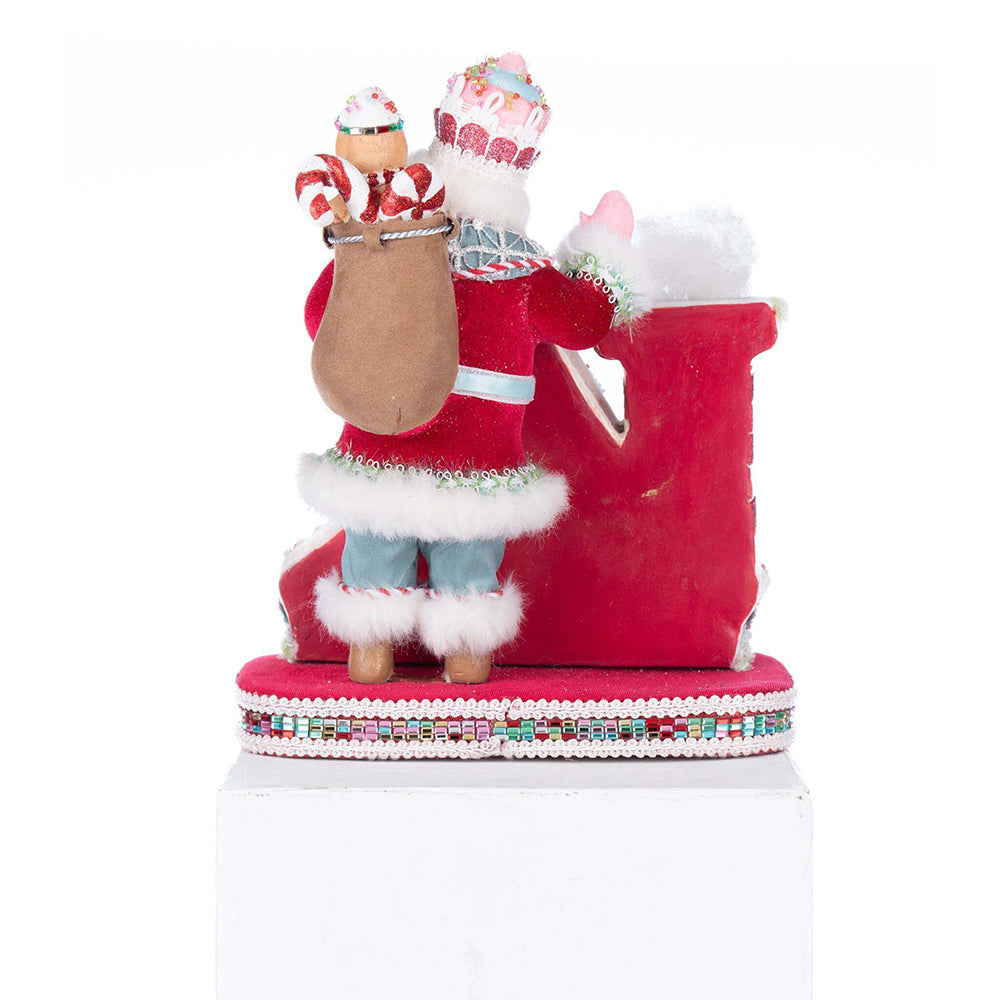 Sweet Delights Santa Stocking Holder by Katherine's Collection image 3