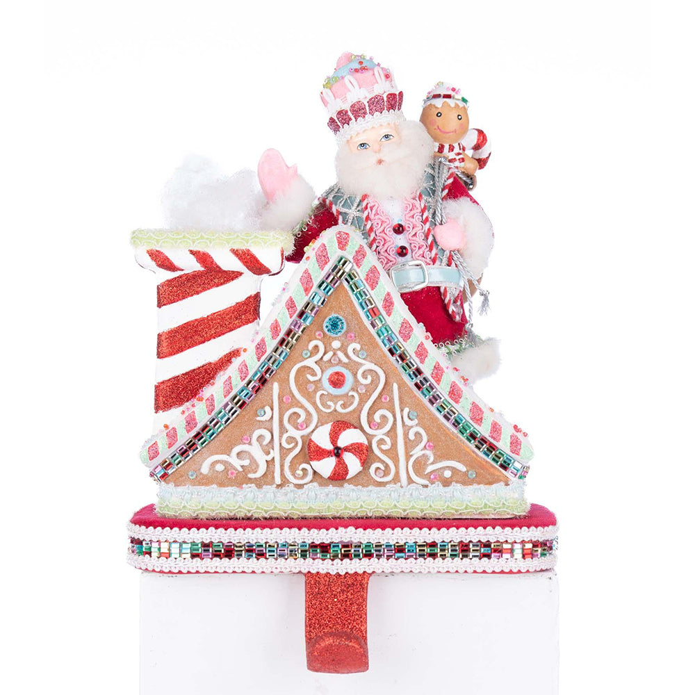 Sweet Delights Santa Stocking Holder by Katherine's Collection image