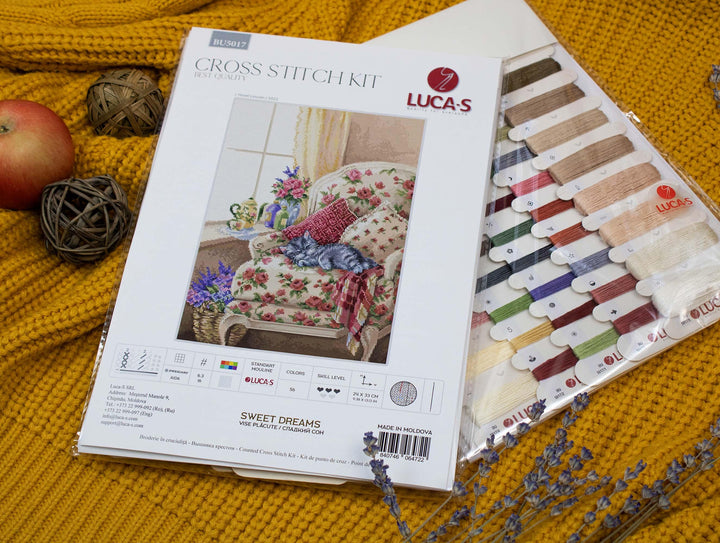 Sweet Dreams BU5017L Counted Cross-Stitch Kit