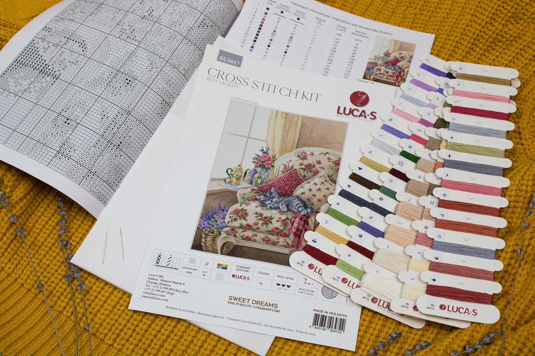 Sweet Dreams BU5017L Counted Cross-Stitch Kit