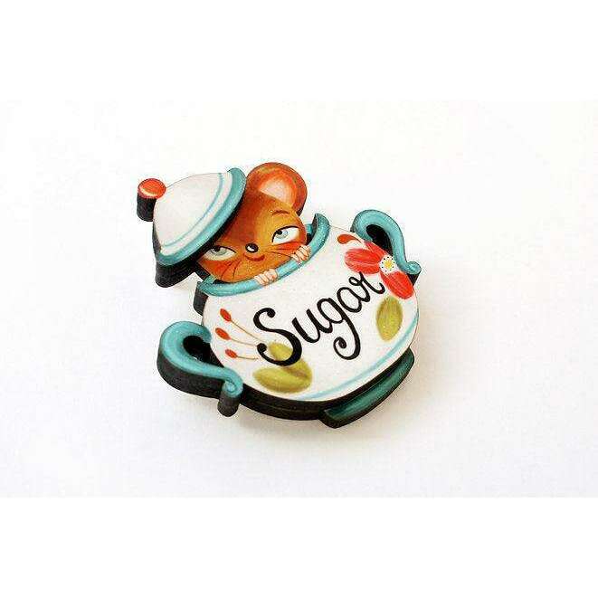 Sweet Mouse Brooch by LaliBlue - Quirks!