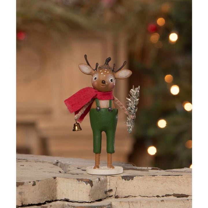 Sweet Reindeer in Suspenders by Bethany Lowe Designs