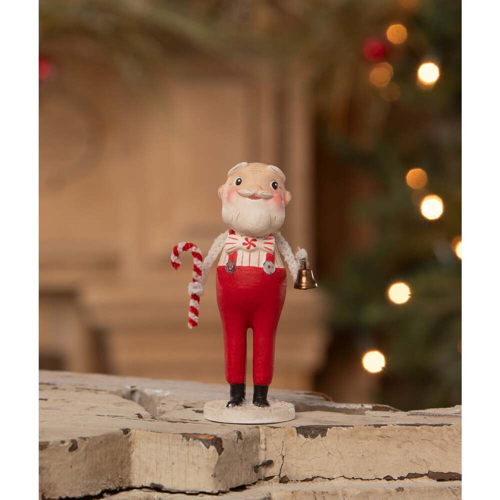 Sweet Santa in Suspenders by Bethany Lowe Designs