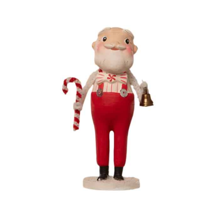 Sweet Santa in Suspenders by Bethany Lowe Designs