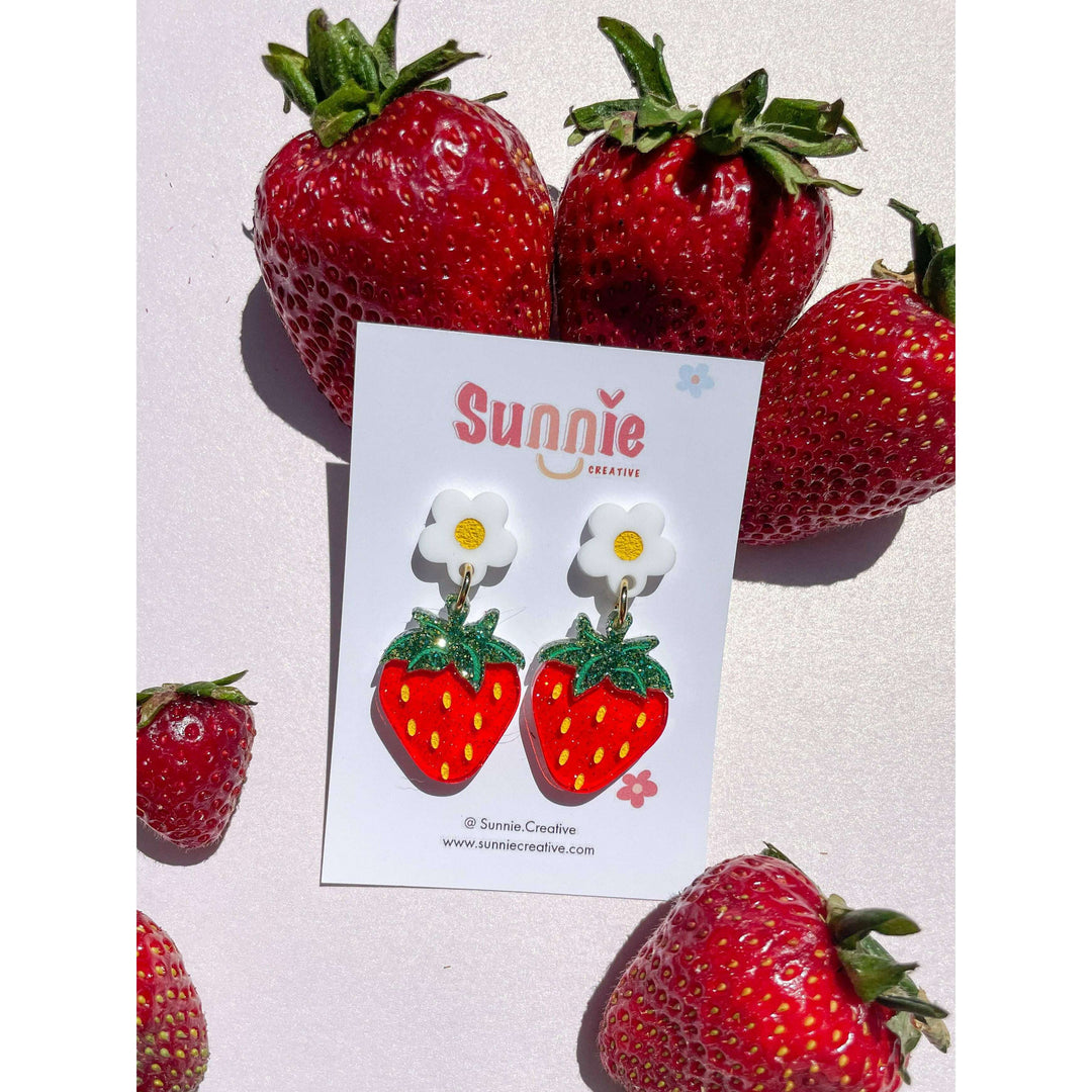 Sweet Strawberry Dangle
