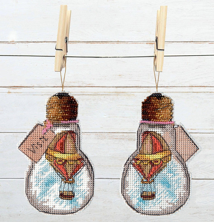 T-83 Counted cross stitch kit Crystal Art "Travel"