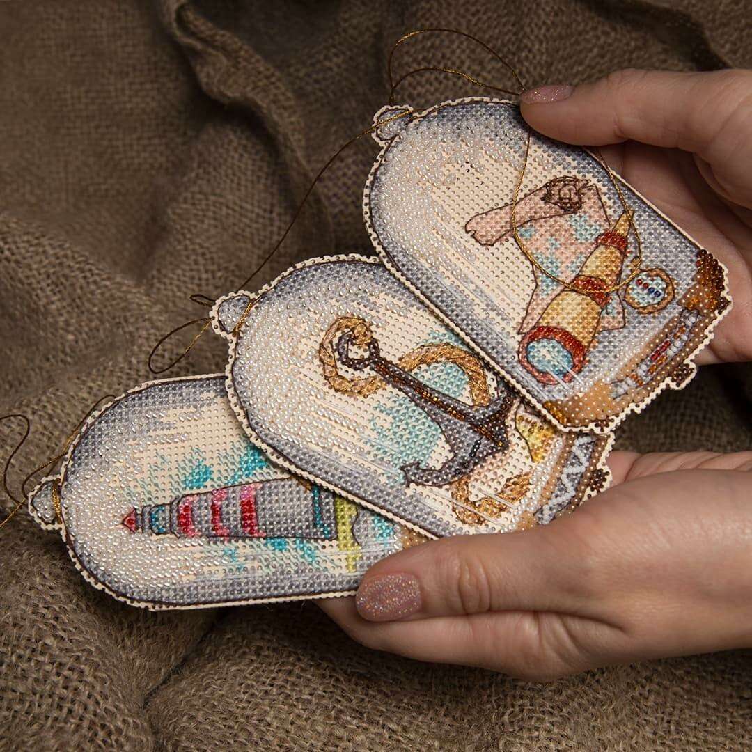 T-88C Counted cross stitch kit Crystal Art "In search of treasures"