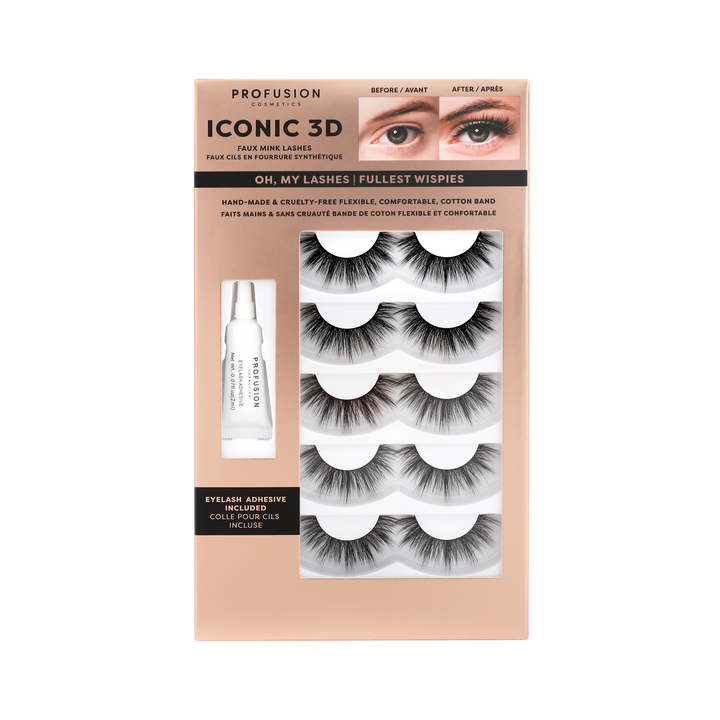 Iconic 3D Faux Mink Lashes