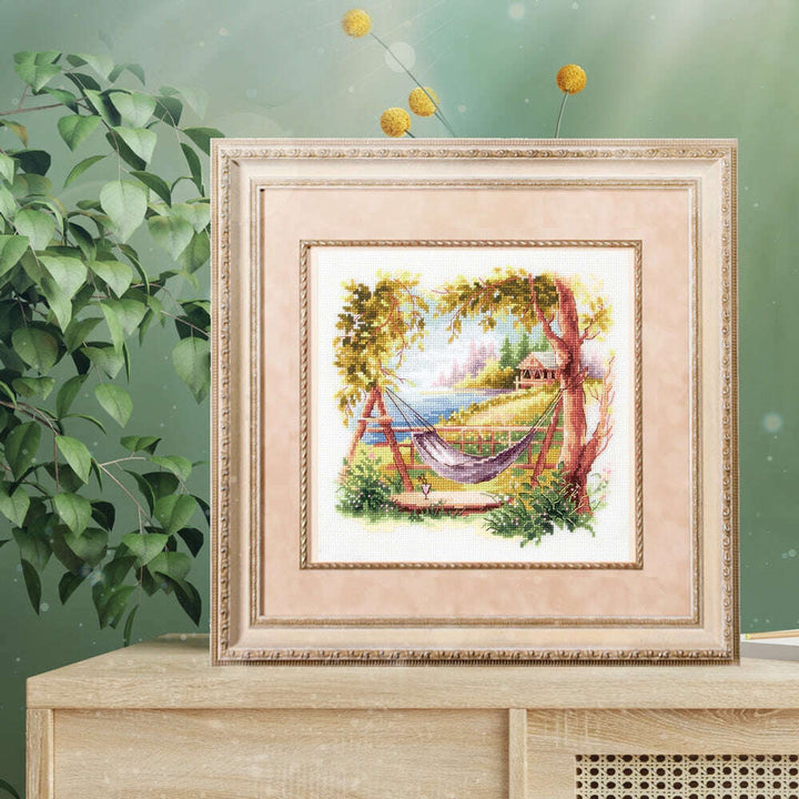 Take Time to Relax 70-10 Counted Cross-Stitch Kit