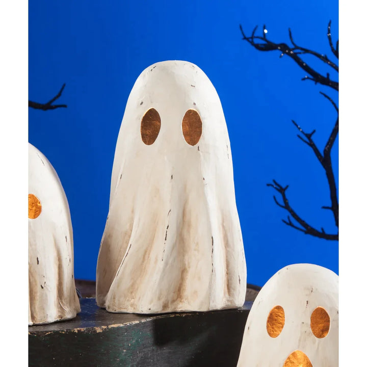 Tall Ghost Luminary Medium Paper Mache by Bethany Lowe - Quirks!