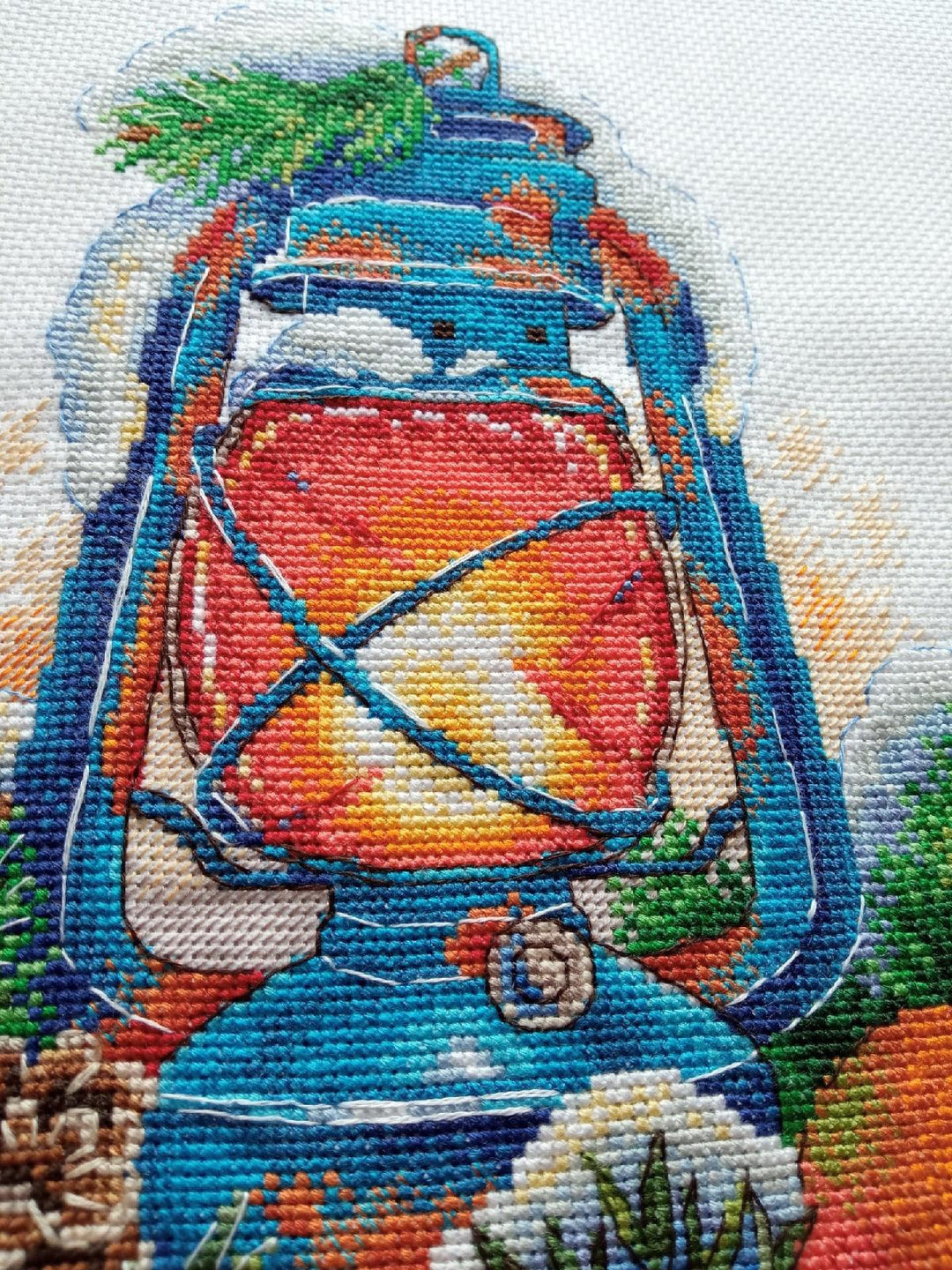 Tangerine Aroma SNV-757 Counted Cross Stitch Kit