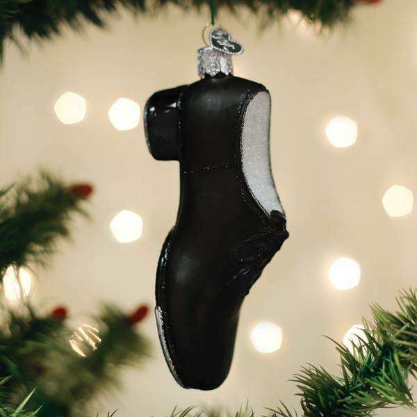 Old World Christmas Tap Shoe Blown Glass Ornament