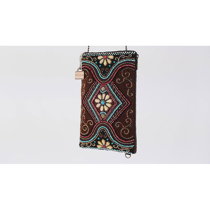 Tapestry Crossbody Phone Bag by Mary Frances image 6