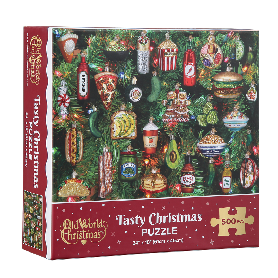 Old World Christmas Tasty Christmas Puzzle