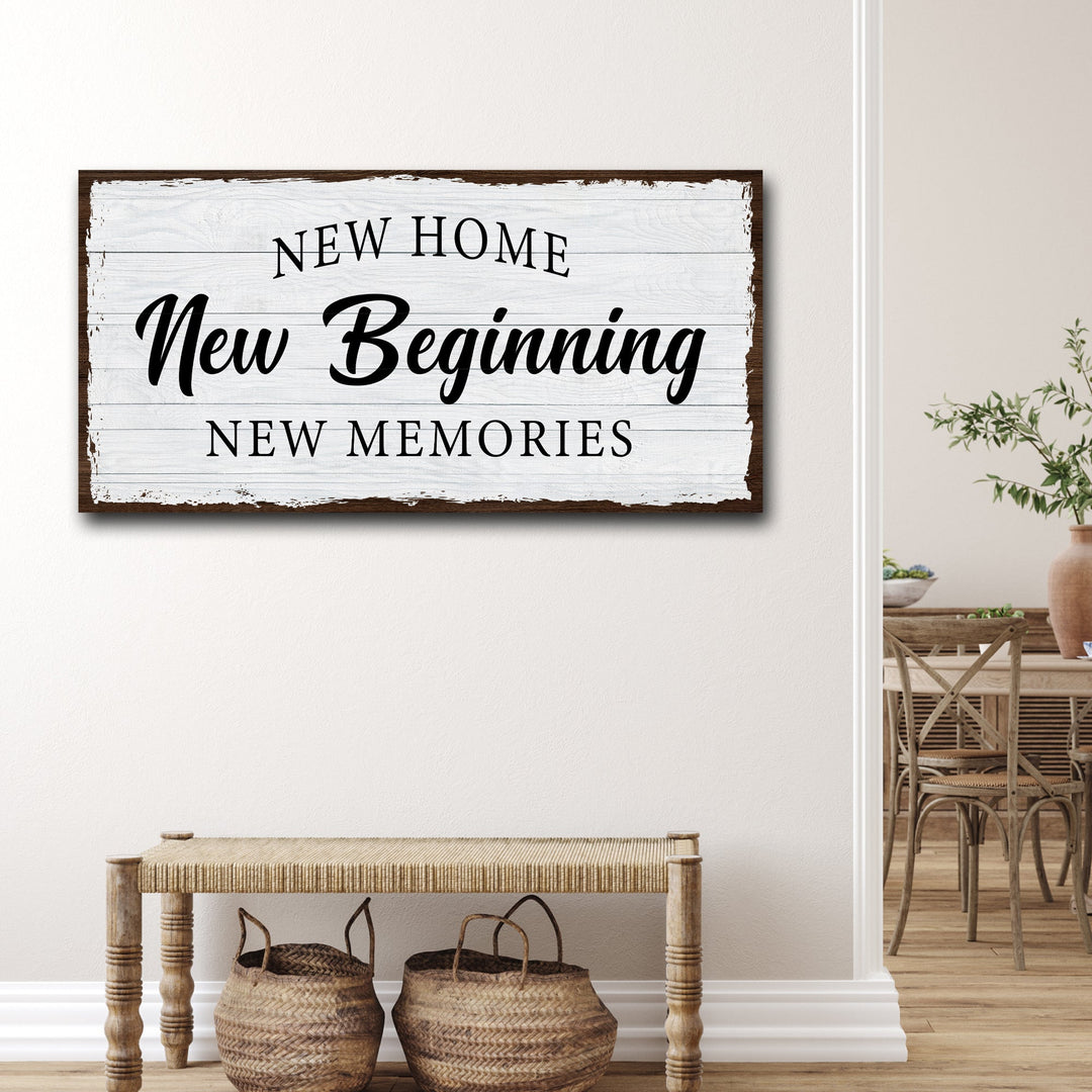 New Home Sign