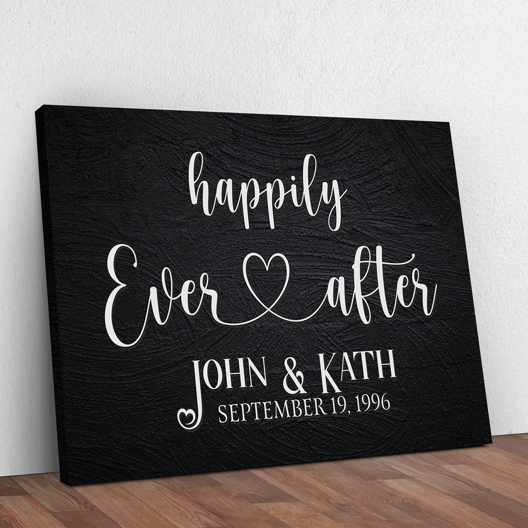 Happily Ever After Couple Sign VII