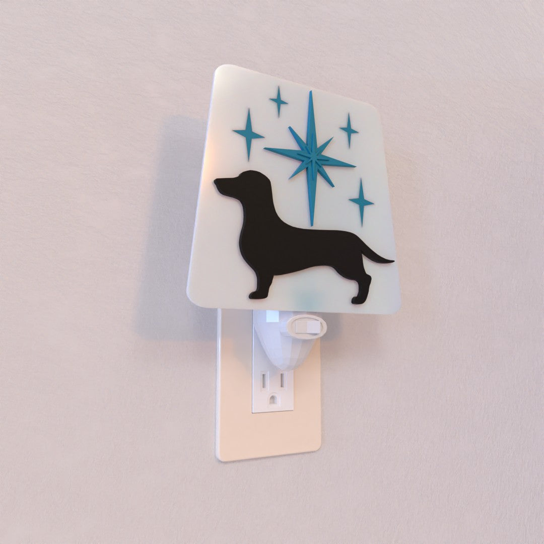 Atomic Dachshund Night Light