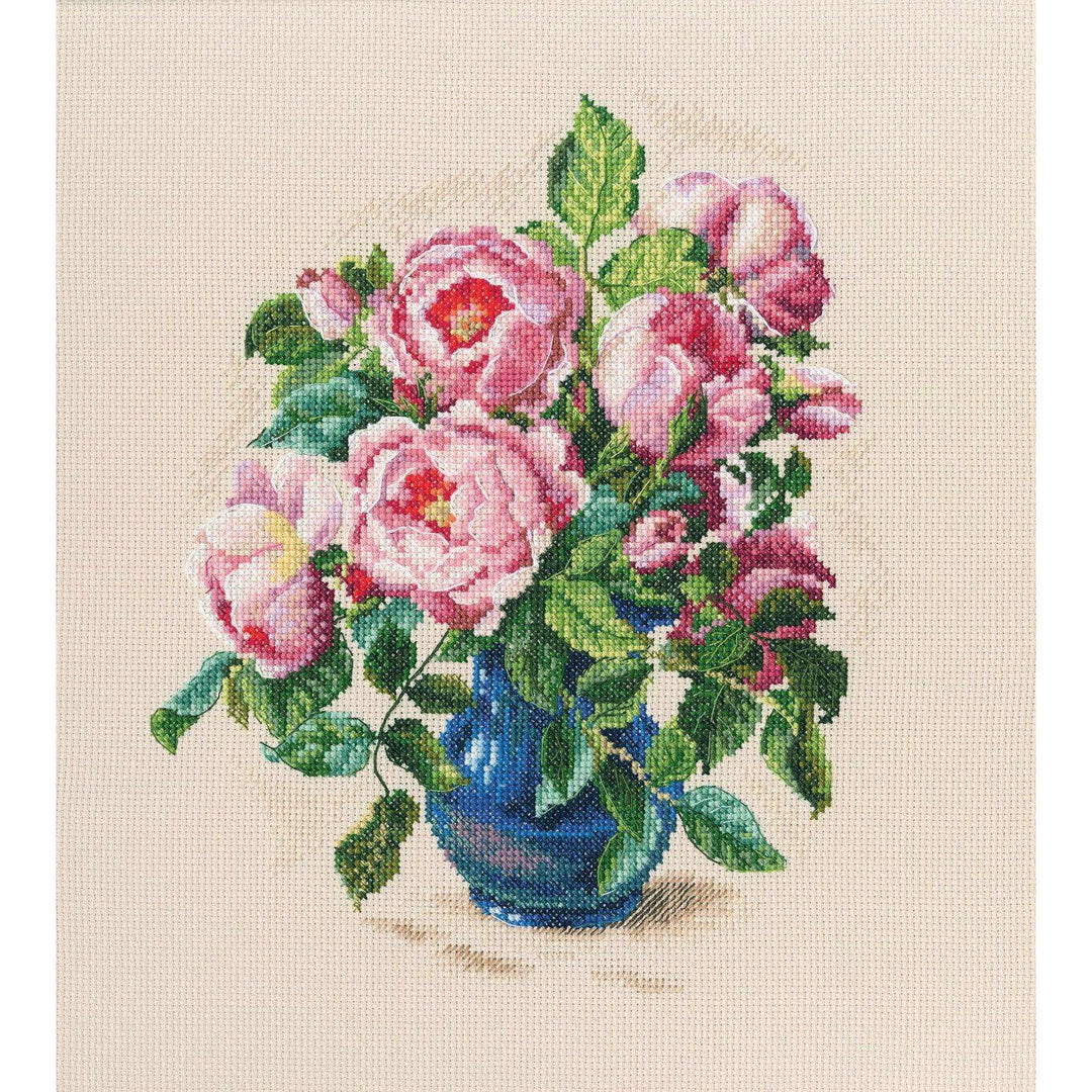 Tender rose buds M720 Counted Cross Stitch Kit