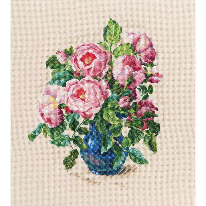 Tender rose buds M720 Counted Cross Stitch Kit
