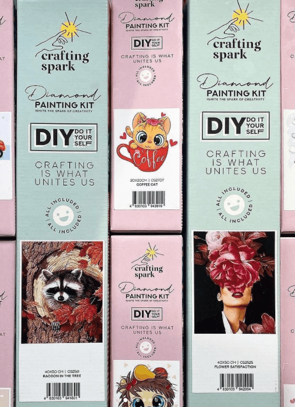 Tenderness CS2302 7.9 x 7.9 inches Diamond Painting Kit