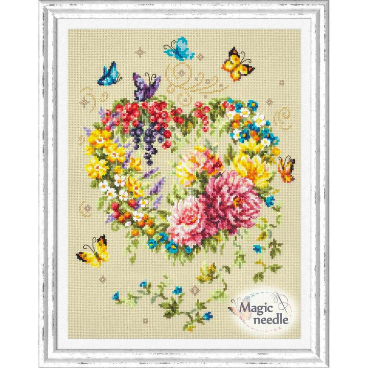 Tenderness of Your Heart 100-143 Counted Cross-Stitch Kit