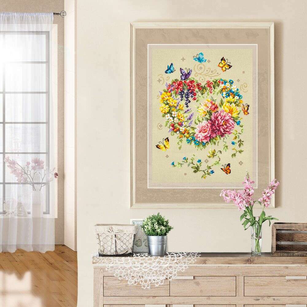 Tenderness of Your Heart 100-143 Counted Cross-Stitch Kit