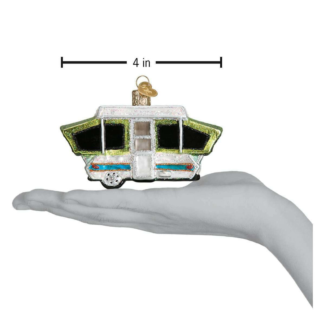 Tent Camper Ornament