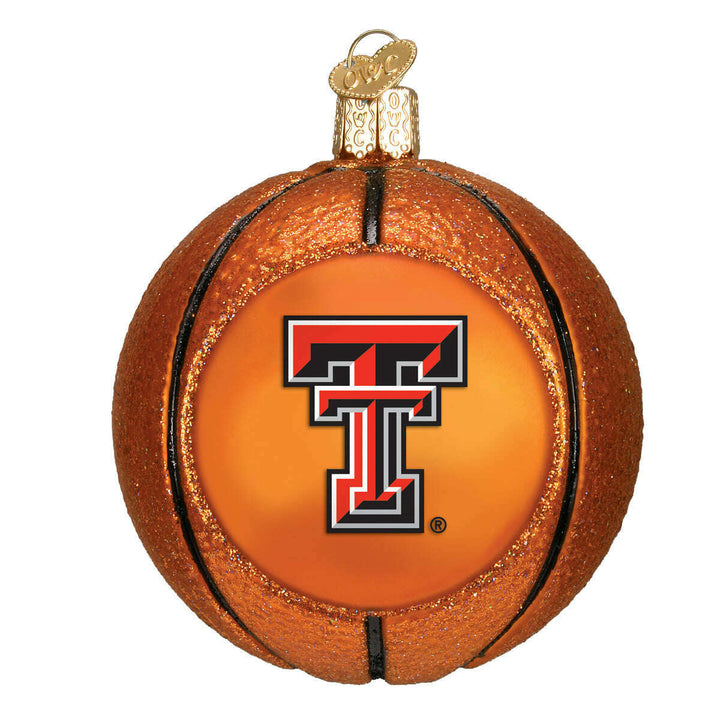 Texas Tech Basketball Ornament