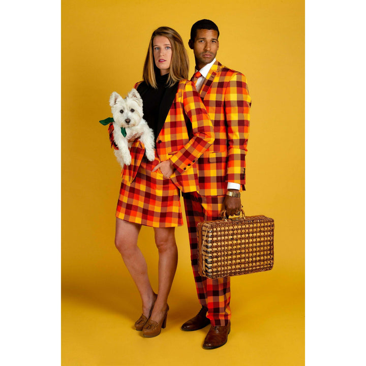 That 70s Suit | Thanksgiving Plaid Suit