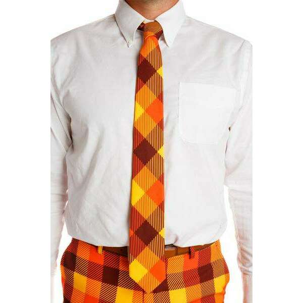 That 70's Tie | Thanksgiving Plaid Tie