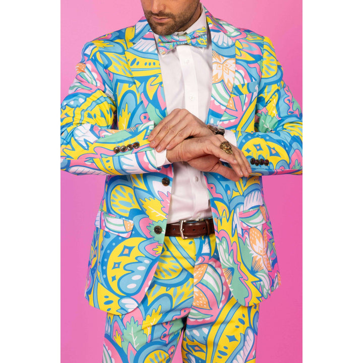 The April Showers | Abstract Paisley Suit