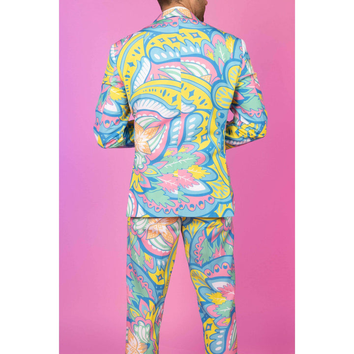 The April Showers | Abstract Paisley Suit