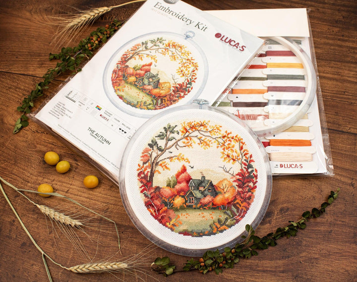 The Autumn BC221L Counted Cross-Stitch Kit