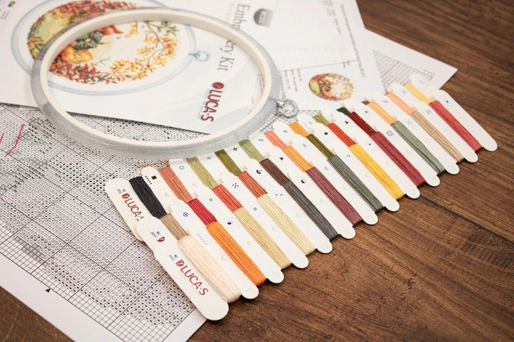 The Autumn BC221L Counted Cross-Stitch Kit