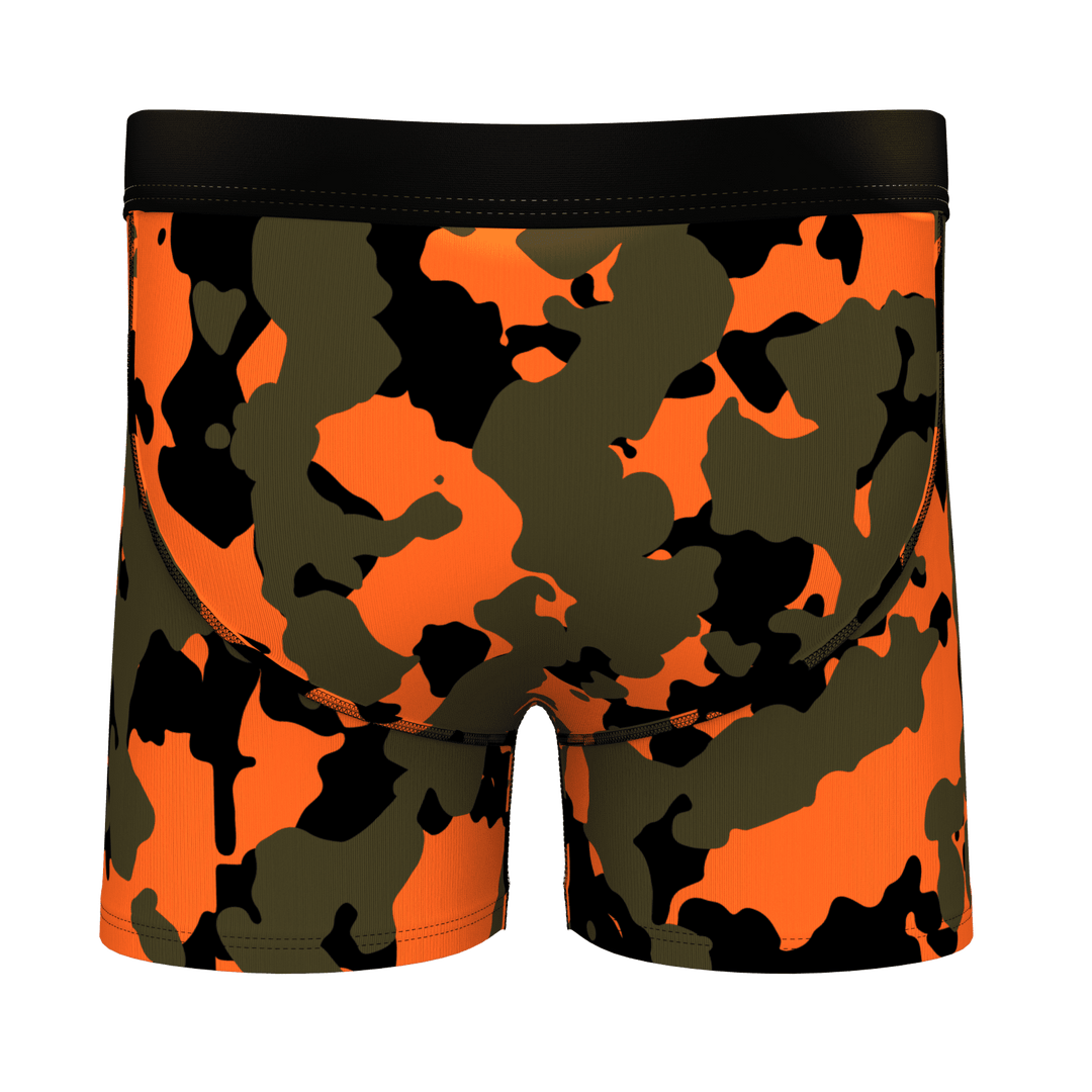 The Bambi Bunchers | Camo Deer Boy's Boxer Briefs