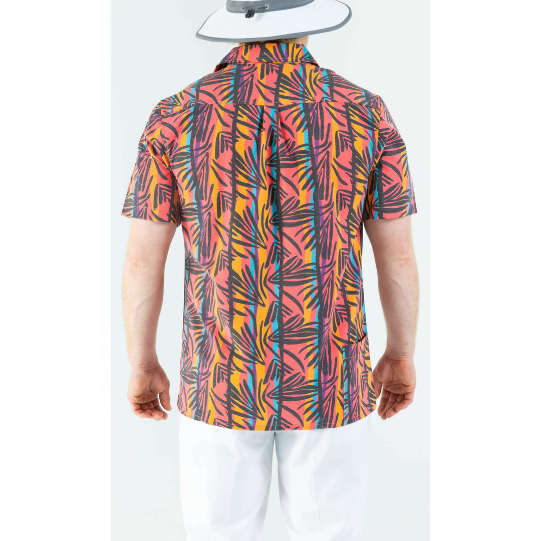 The Bay Breeze | Tropical Neon Hawaiian Shirt
