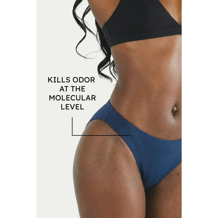 The Big Blue | Navy Fart Proof Bikini Underwear