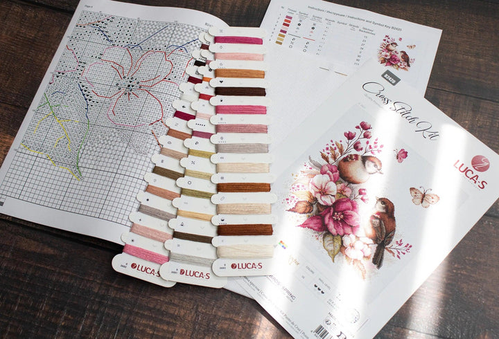 The Birds- Spring B2420l Counted Cross-Stitch Kit