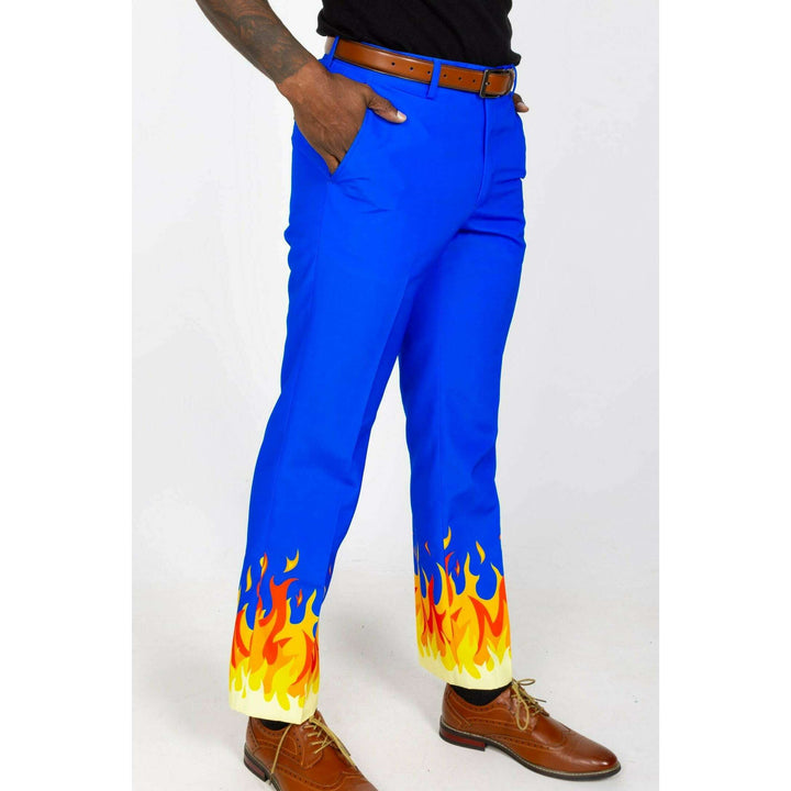 The Blaze Of Glory | Flames Suit Pants