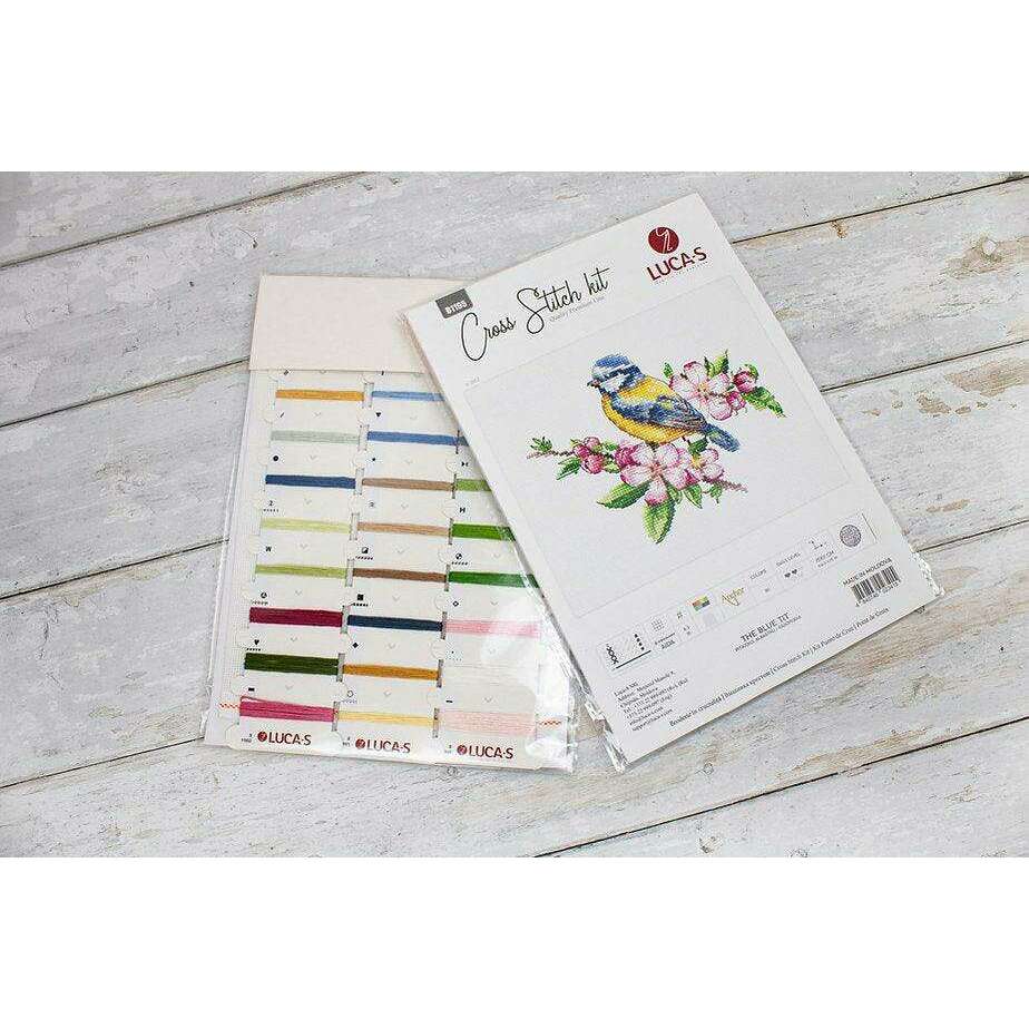 The blue tit  B1195L Counted Cross-Stitch Kit