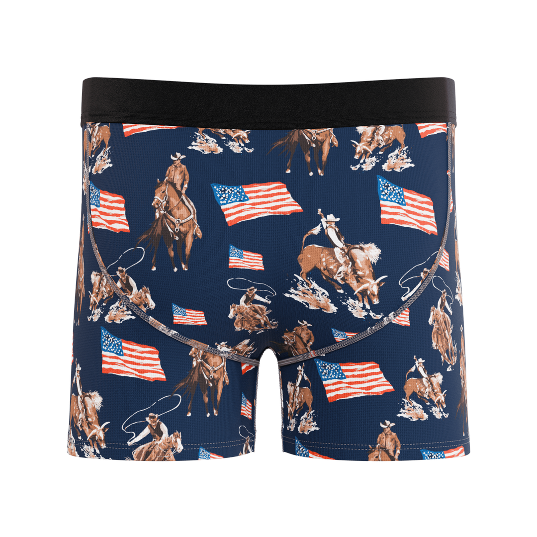 The Bootstraps & Chaps | Americana Cowboy Boy's Boxer Briefs