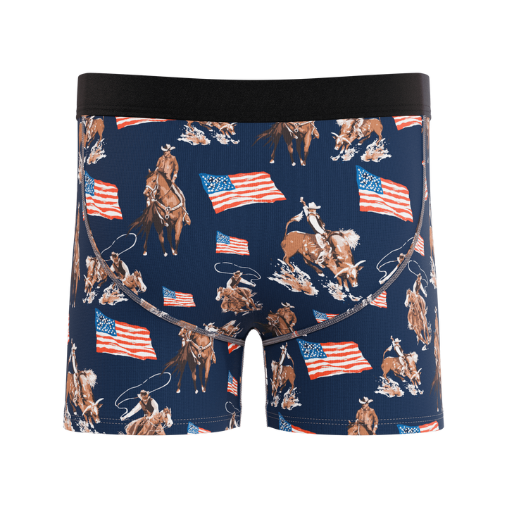 The Bootstraps & Chaps | Americana Cowboy Boy's Boxer Briefs